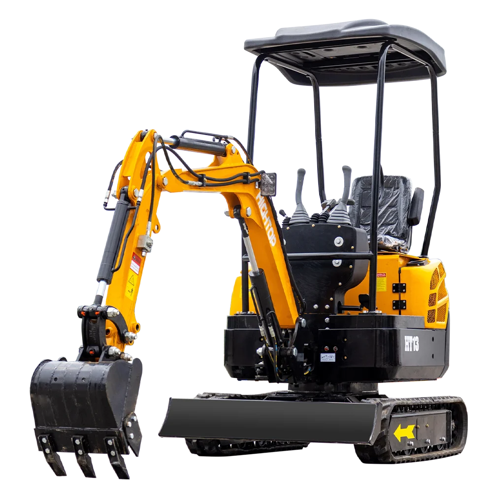 2024 New Design HT 13 Strong Power Excavator Mini Digger 1.3 Ton Excavator for Sale With EPA/CE
