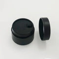 Double Wall 1oz 2oz 3oz 4oz 5oz Round pp Bright Shinny Black Cosmetic Plastic Beauty Makeup Jars Container