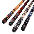 2021 New Arrival Professional Carbon Fiber Pool Cue Stick 12.5mm Colorful Decal Stainless Steel Taco De Billar Billiards Cue
