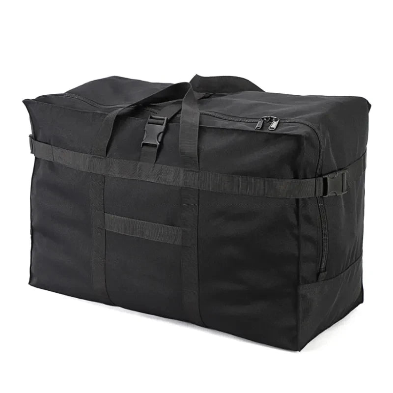Large Capacity Custom Fashion Polyester Zipper Lightweight Foldable Travel Duffel Bag