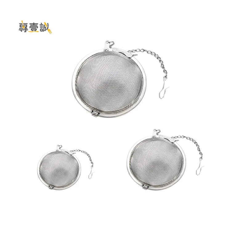 Food Grade Tea Filter Mesh Ball Tea Strainer Stainless Steel Tea Infuser