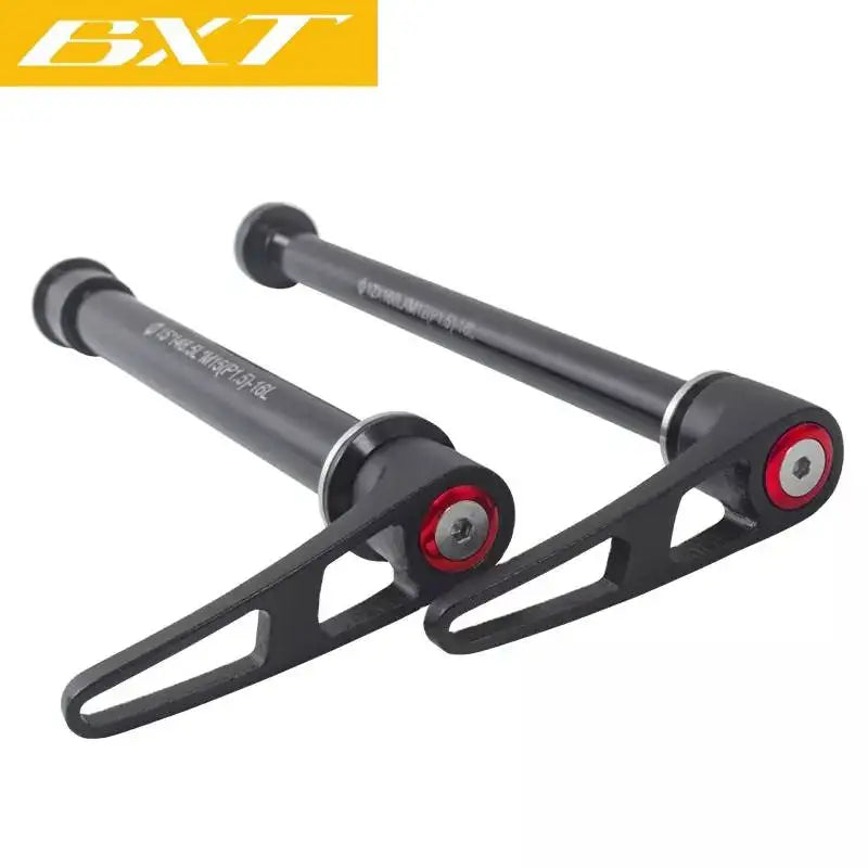 Bicycle Thru Axle Skewer 100*15mm Quick Release Bucket Shaft Lever for MTB China Factory Wholesale Thru Axle 12x100 142 Skewer