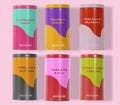 Wholesale Eco Friendly Tea Tins Airtight Food Grade Protein Loose Powder Container Custom Metal Round Tea Tins for Loose Tea