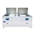 Industrial Ultrasonic Printhead Cleaner 61L Double tank Bath With Filter System Ultrasonic Rinsing Print Head Washing Machine