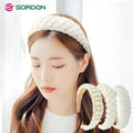 Women's Pearl Headband Faux Pearl Rhinestones Bridal Wedding Hair Accessory Polyester Material U-Shape Design Customizable Size
