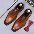 Luxury Quality Italian Style Formal Dress Men Genuine Leather Shoes Lace up Oxford Handmade Shoes Business Wedding Male Shoes
