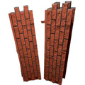 Modern Design PU Polyurethane Artificial Stone Lightweight Exterior Cultural Brick Waterproof Firewall Panel for Villas Outdoor