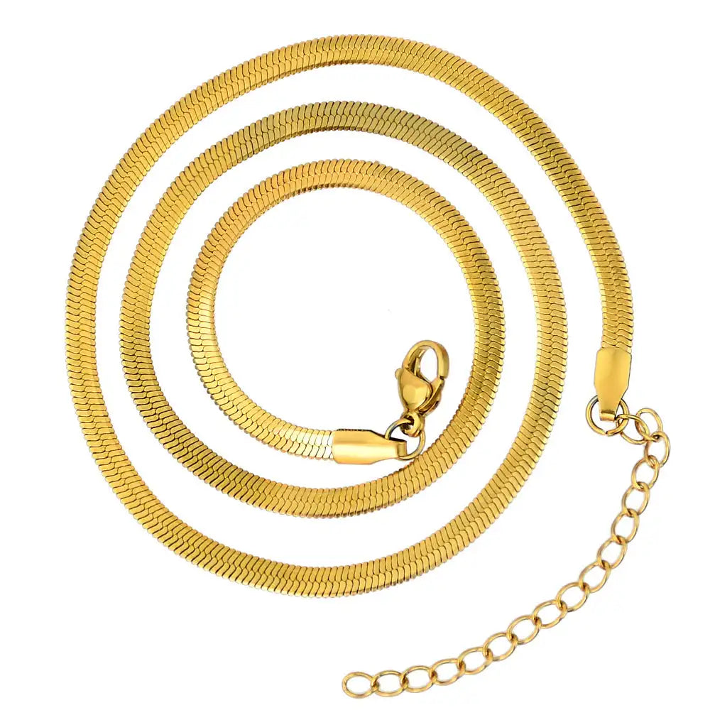 Luxury Multi-layer Gold Plated Chain Stacking Necklace Personality Party Three-layer Clavicle Chain WomenJewelry