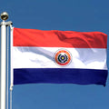 Paraguay flag 3*5ft World flags Cup soccer teams scarf flag outdoor Paraguay car cover flag