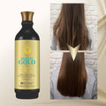 OEM Custom Professional Formaldehyde Free Salon Hair Gold Keratin Argan Oil 2-in-1 Formula ISO Certified Brazilian Hair