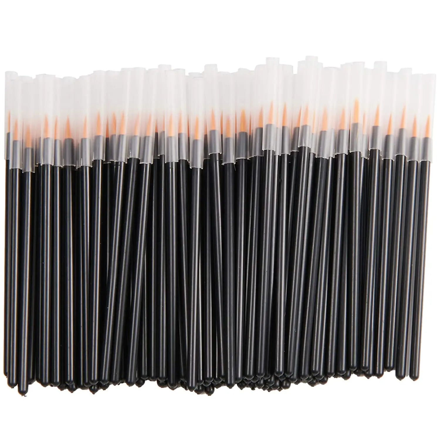 50PCS Disposable Eyeliner Brushes Makeup Applicator Super Hot Nylon Eye Liner Professional Brush