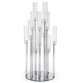Hot Sale Crystal Glass Candelabra Table Centerpieces for Wedding Event Decoration Wedding
