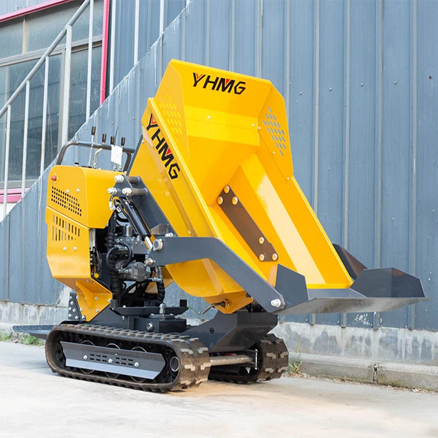 500kg Mini Crawler Lifting Dumper Construction Site Self Loading Mini Dumpers