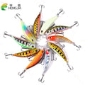 HENGJIA Minnow 5.8cm 5.4g Manufacturer Custom Plastic Sinking ABS Plastic Sinking Artifical for Bass Pike Fishing