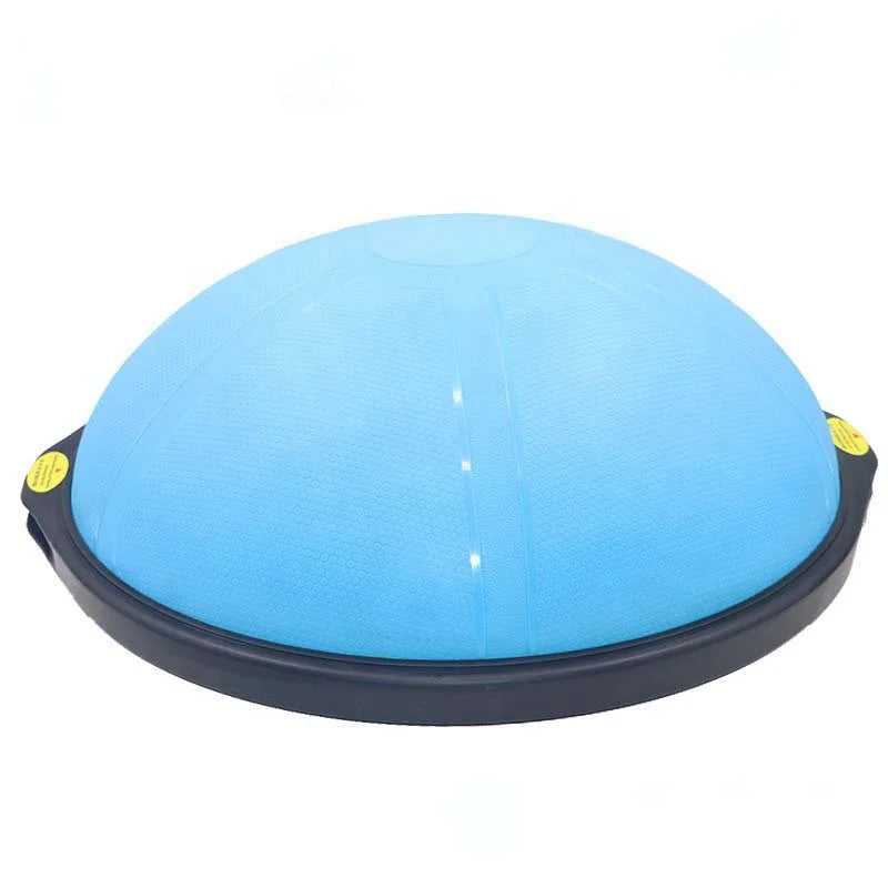 64cm Balance ECO Friendly Custom Logo OEM Fitness Workout PVC Pilates Anti-burst Premium Exercise Colorful Gym Half Yoga Ball