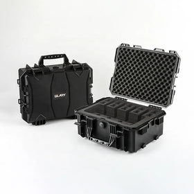 GLARY Crashproof Hand Gun Case Box IP67 Waterproof Hard Tactical Plastic Case for Guns Shockproof Rugged Gun Case Ammo Box