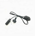 1.8m Electric Power Cord Cable with Dimmer on OFF Switch E14 Base Hang Lamp Holder Socket for Himalayan Salt Lamp AU Plug
