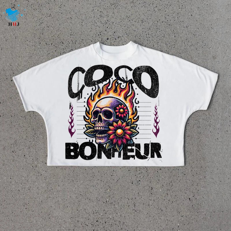 Super Heavy 250gsm 100% Cotton Thick Oversized Drop Shoulder Tshirt Heavyweight Men's Streetwear Boxy Fit Blank Tee Shirts