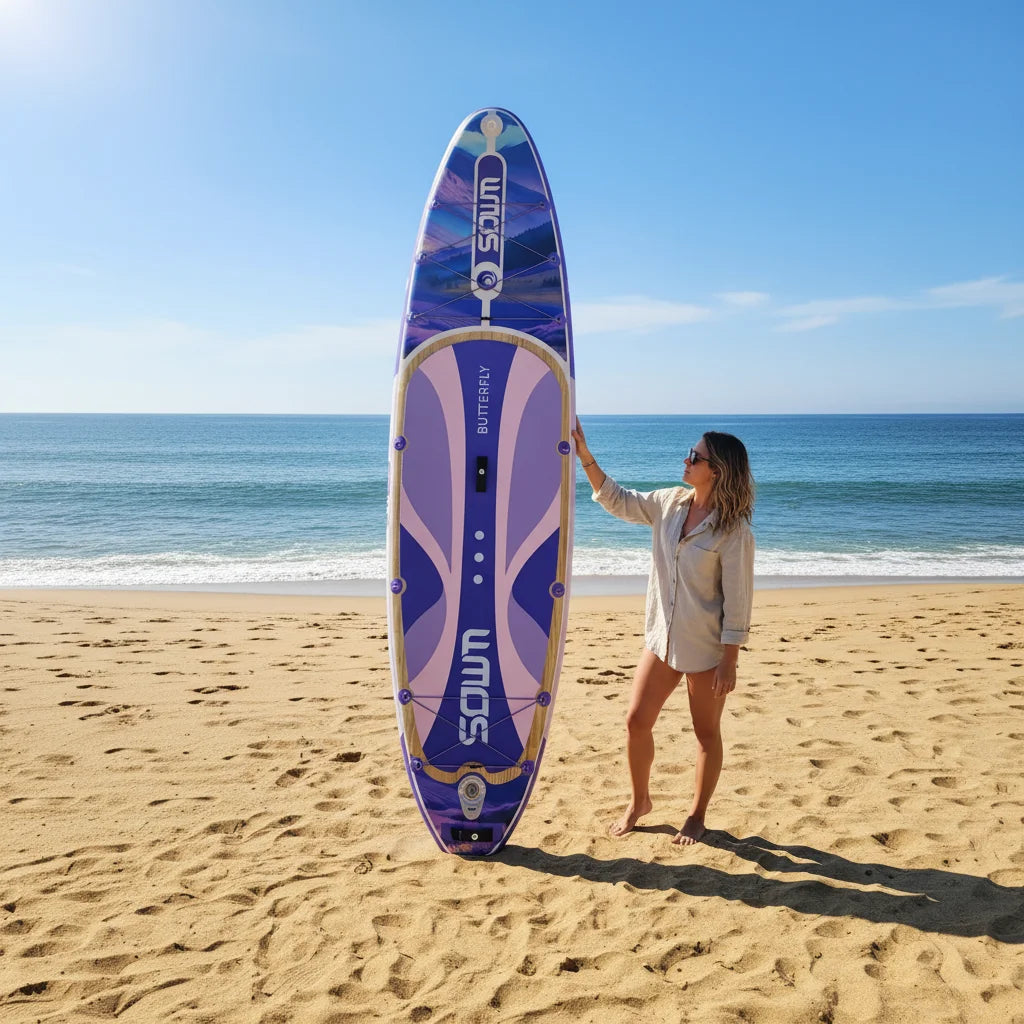EU Overseas Warehouse Fast Shipping New sup Daska 400lbs Hot Welding Seam Stand up Paddle Board Inflatable sup Board for Sale