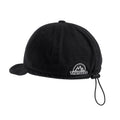 Customized Hip Hop Retro Flat Hat Short Brim Pointed Black Washed Soft Top Drawstring Tool Cap Outdoor Baseball Cap
