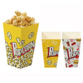 Wholesale Disposable Popcorn Food Packaging Containers Snack Food Packaging Boxes Popcorn Packaging Boxes