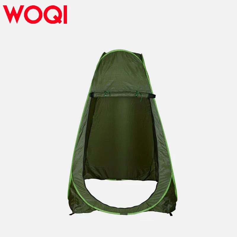 Woqi Pop-Up Summer Camping Shower Tent Portable Automatic Polyester Waterproof Portable Aluminum Outdoor Assembled Spring