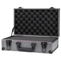 Aluminum Storage Utility Foam Briefcase Hard Bag Accessories Organizer for Carrying Hand Tools Safety Code Case