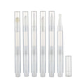 2.1ML Transparent Plastic Empty Click Cosmetic Pen for Lip Gloss Teeth Whitening Cuticle Oil & Skin Care Packaging