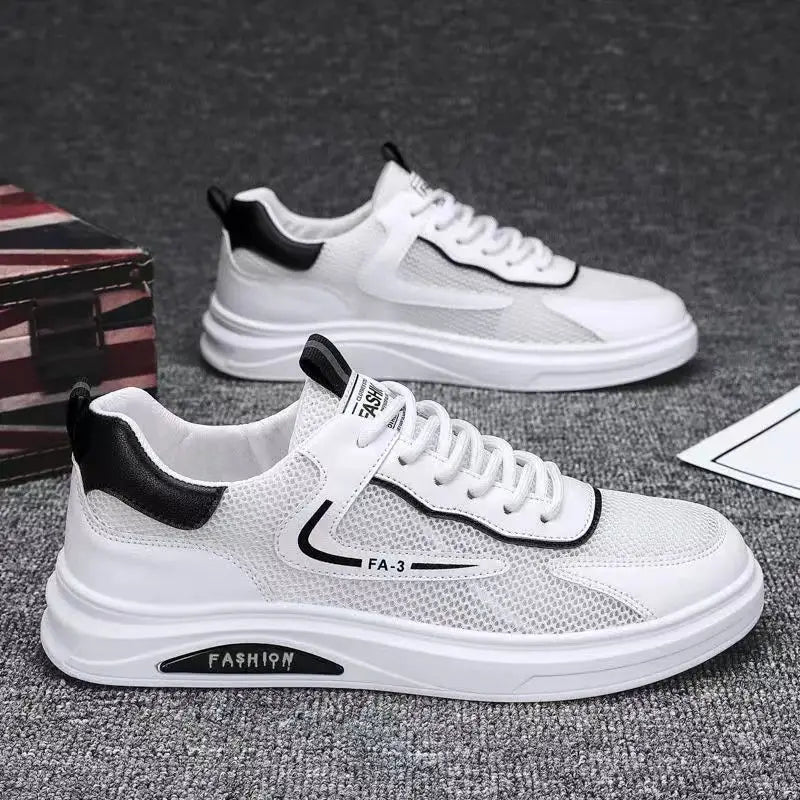 Simple Design Mesh Breathable Walking Shoes Mens Running Shoes Sport