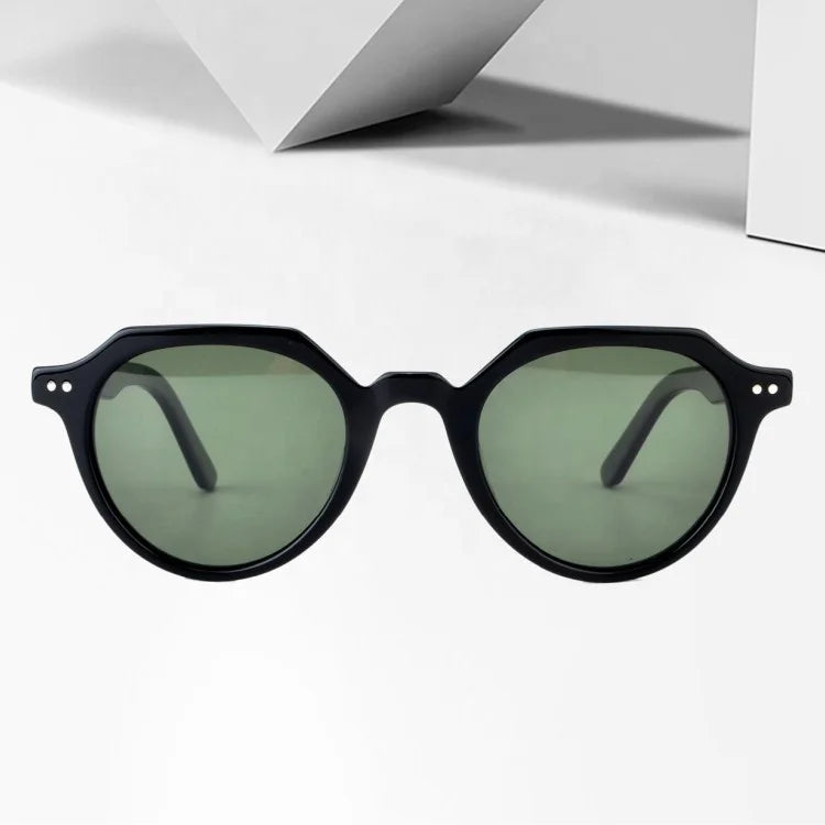 2023 Designer Sunglasses for Women and Men Retro Expensive Occhiali Da Sole with Tac Lenses and Acetate Frame in Red and Blue