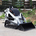 TOSH New Yanmar Engine Mini Skid Steer Loader 4X4 Attachments Mulcher