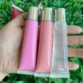 Mint Flavor Organic Hyaluronic Acid Vitamin E Vegan Volumizer Custom Logo Pigmented Lip Plumping Gloss