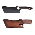 High Quality 8 Inch Skarde Slaughter Cutter Cutting Steel Meat Cleaver Kitchen Knife Retro Butcher Knife Hand Forged