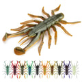 Spinpoler Underwater Insects Fishing Lure 90mm/5.5g Soft PVC Shrimp Creature Baits Wobblers Bass Peche Gear Fishing Tackle