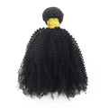 Wholesale Natural Black Human Hair Bundle Cuticle Aligned 3C 4A Kinky Curly Hair Bundles Virgin Human Hair Extension
