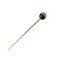 MIO 6" Chopsticks Hair Jewelry Gold Silver Glitter Galaxy Resin Round Ball Design Metal Hair Stick Fork for Women Lady Girl