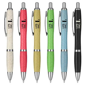 AI-MICH Promotional Custom Recycled Plastic Ballpoint Pens Ball Pens With Logo Advertising Ballpen Ballpoint Pen