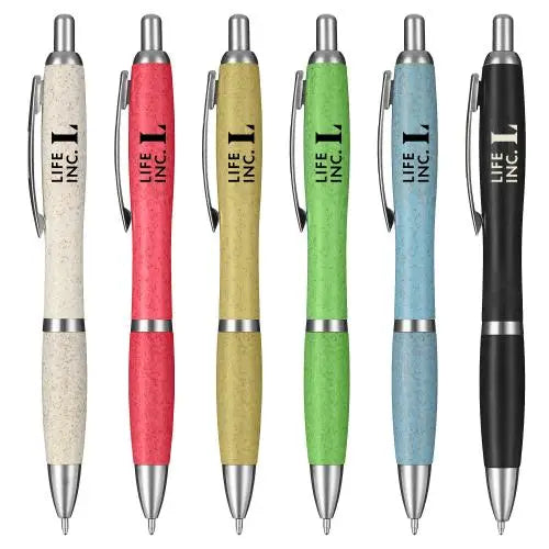 AI-MICH Promotional Custom Recycled Plastic Ballpoint Pens Ball Pens With Logo Advertising Ballpen Ballpoint Pen