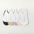Summer Thin High Heels Invisible Non-Slip Shallow Mouth Socks Home Ladies Boat Socks Single Shoe Sling Half Foot Socks