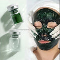 70% Purity Algae Mask Powder 1g and Solution 5ml Skin Whitening Sponge Microneedle Peel Seaweed Extract Meso Skincare Product