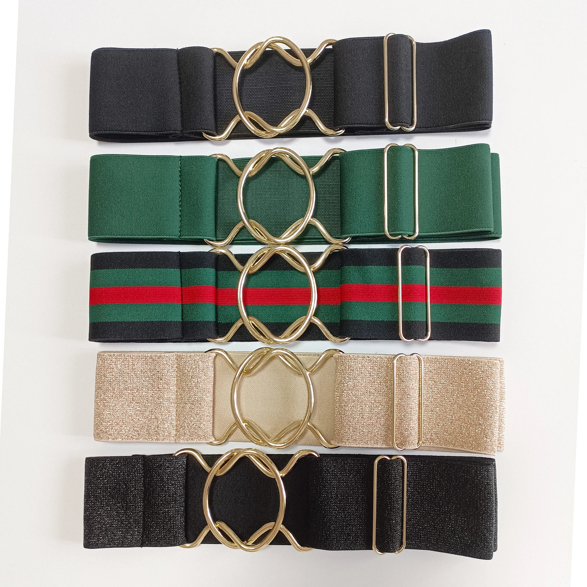 2 Inch 5 cm Wide High Waist Equestrian Belts with Circle Buckle for Horse Riding and Bits