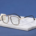 MS 97747 Men's Blue Frame Optical Glasses High Quality TR90 Material Double Bridge Large Frame Anti-Blue Light for Reading MegaBDM