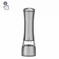 Factory Wholesale Automatic Electric Battery Operated Salt Pepper Mill Stainless Steel Pepper Mills Salt Spice Grinder