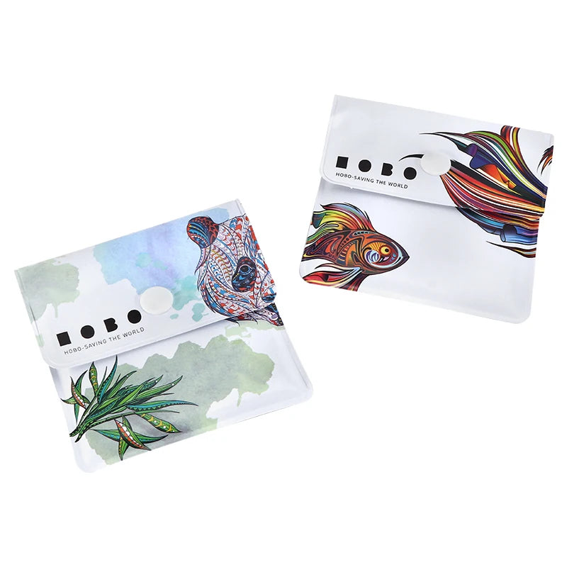 New Portable Pocket Ashtray Storage Bag Ash Bag Eco Friendly Soft Small Pouch EVA Aluminum Foil Ashtray Bag Smoking Accessories
