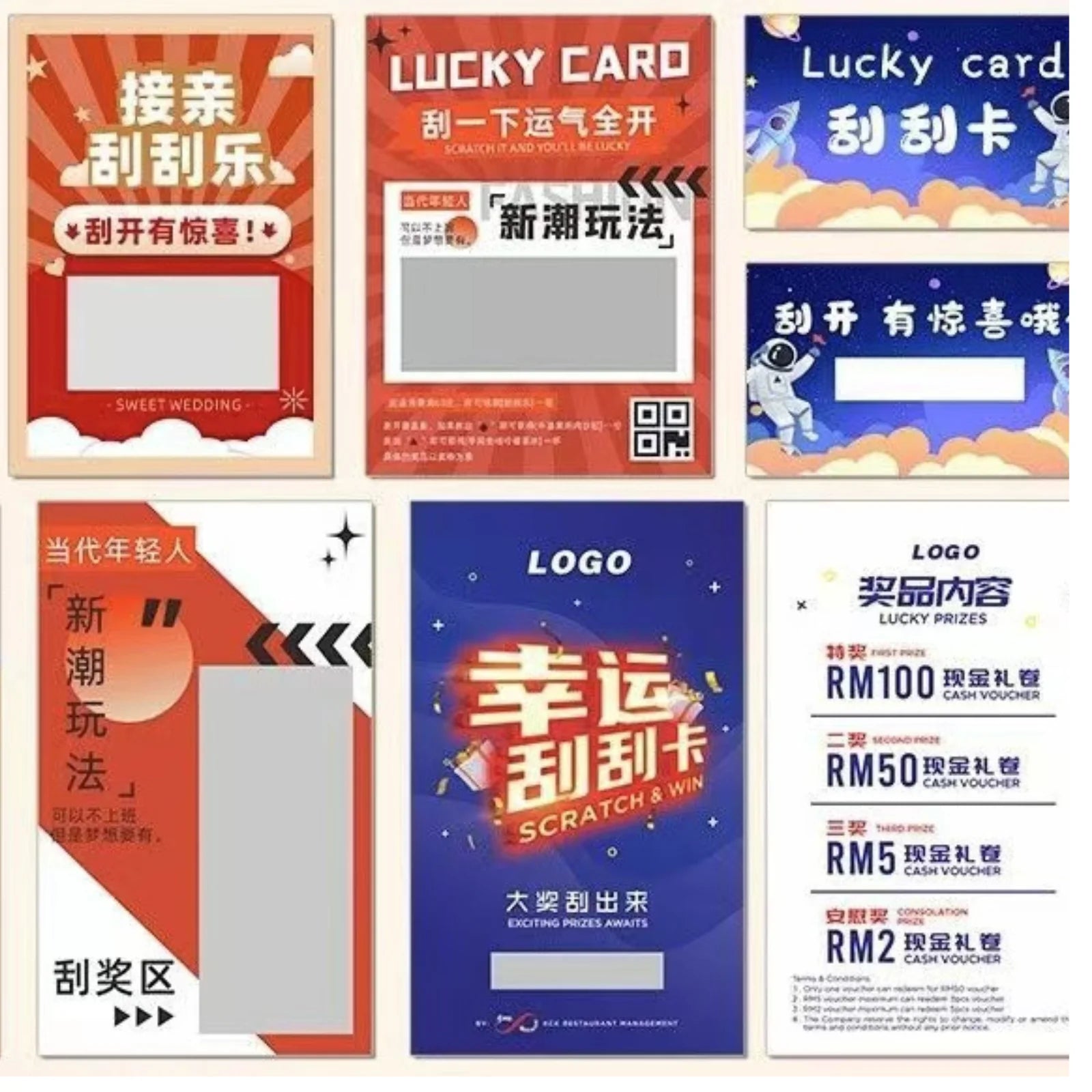 Scratch Off Business Card Wholesale Scratch Off Lottery Card Custom Printed Paper Scratch Card with Low Factory Price