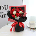 Wholesale Small Artificial Soap Rose Bouquet for Home Party Wedding-Valentine's Day Decorative Flower for Christmas Easter