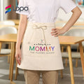 Factory Best Seller Personalized Sublimation Blanks Anti Pilling Linen Waist Apron to Sublimate