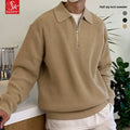 SK Men's Inspired Custom Gym Pullover Fleece 400 Gsm Oversized Boxy Sweatshirt with Heavy Hoodies for Autumn Season