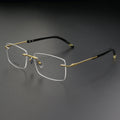 Shenzhen Rimless Frameless Unisex Customizable Black Horn Optical Glasses Eye-wear