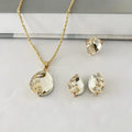2024 Fashion Hot Selling Colorful Dropped Earrings Women's Bracelet Jewelry Set